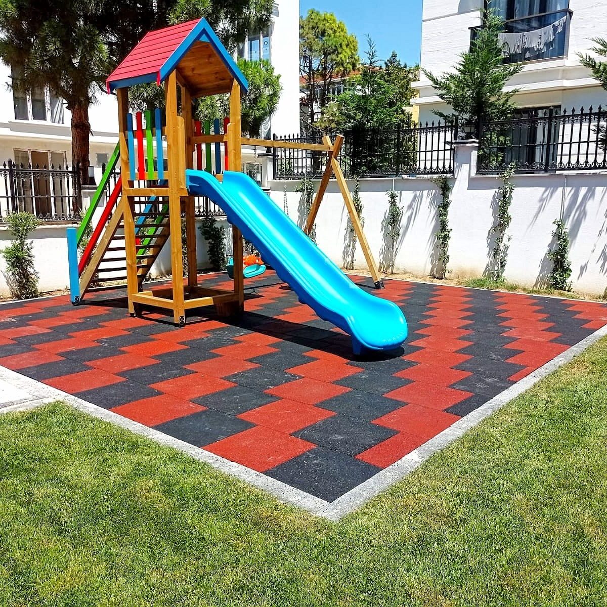 Kauçuk zemin kaplamaları